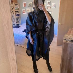 Donna Karan New York rain coat M/L